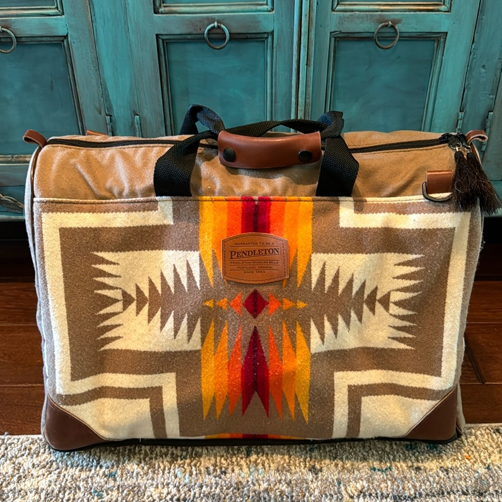 Pendleton Wool Duffle Bag